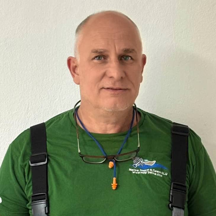 Skilled marine surveyor associate Andreas Pfahler